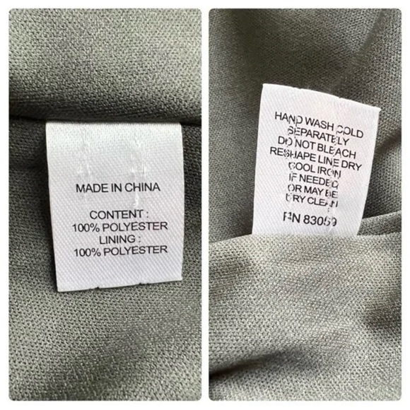 Anthropology Drew Green Smocked-Waist Mini Dress - Picture 6 of 11